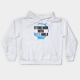 Flight attendant or cabin crew white T Shirt Kids Hoodie